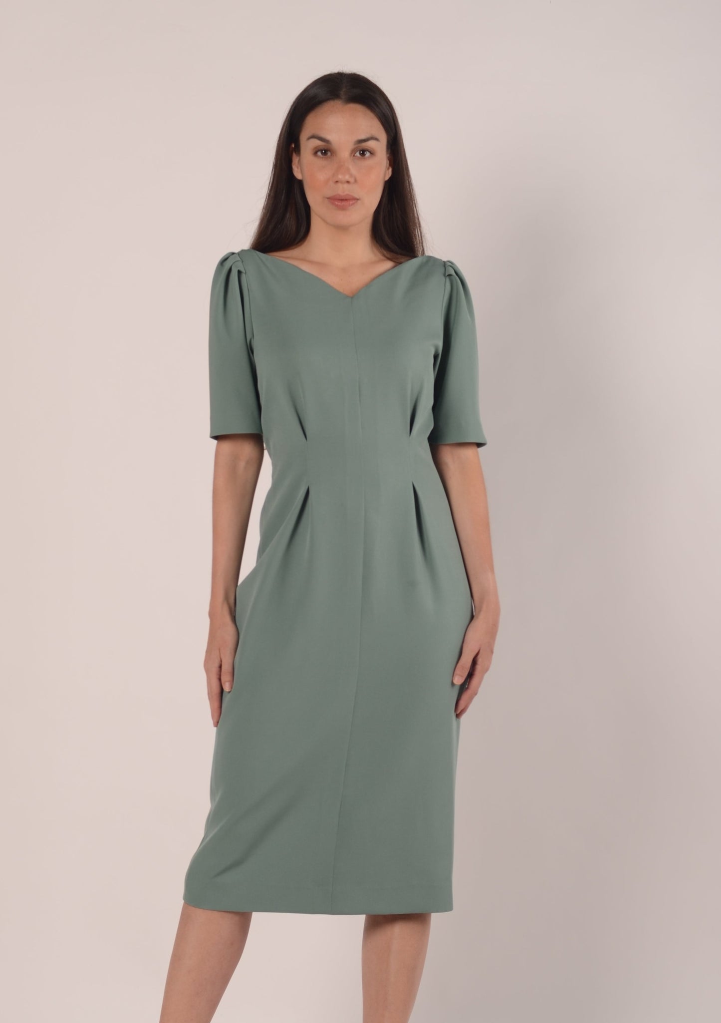 Sweetheart Sheath Dress in Mint